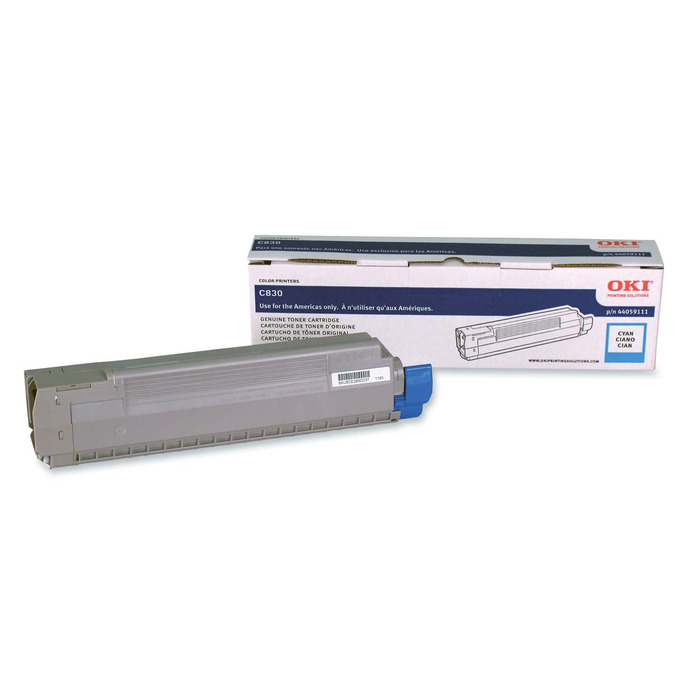 Toner Okidata 44059111 Original Ciano p/ C830
