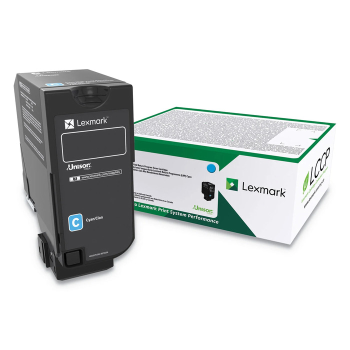 Toner Lexmark 74C4SC0 Original Ciano