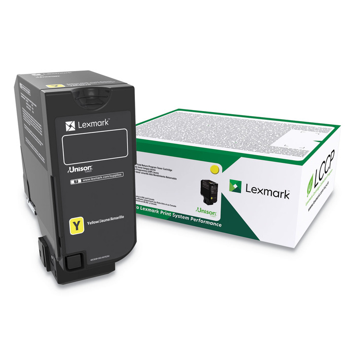 Toner Lexmark 74C4SY0 Original Amarelo