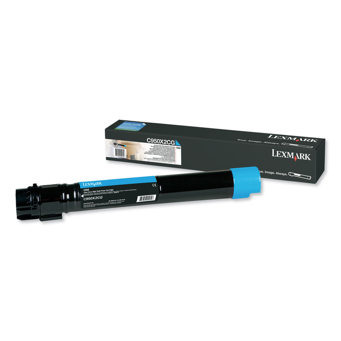 Toner C950X2CG Ciano Original Lexmark p/ C950 X950