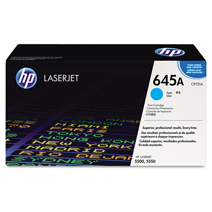 Toner C9731A Ciano Original p/ 5550 | DistribuidorDeToner