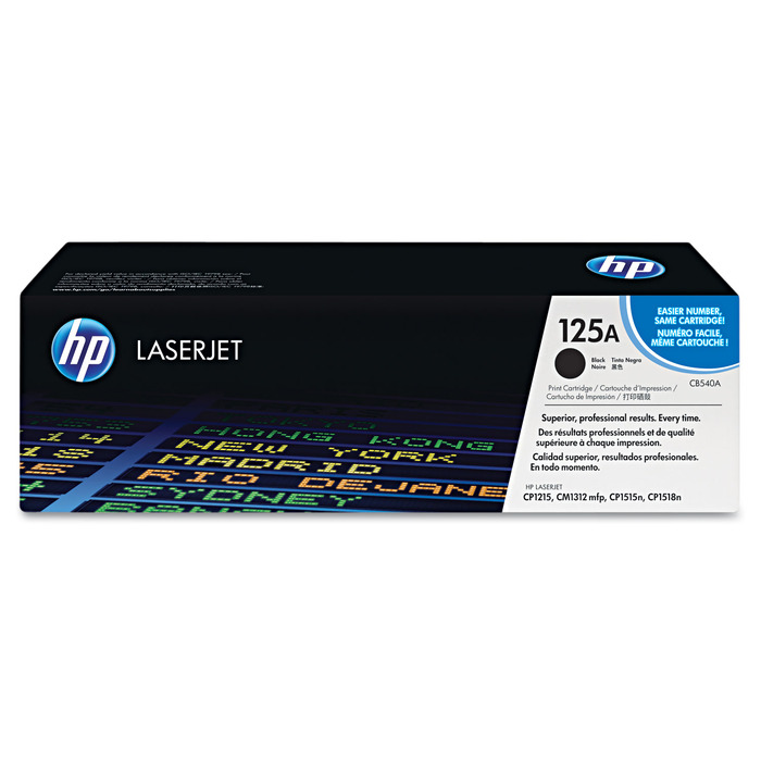 HP CB540A 125A Toner Preto Original | DistribuidorDeToner