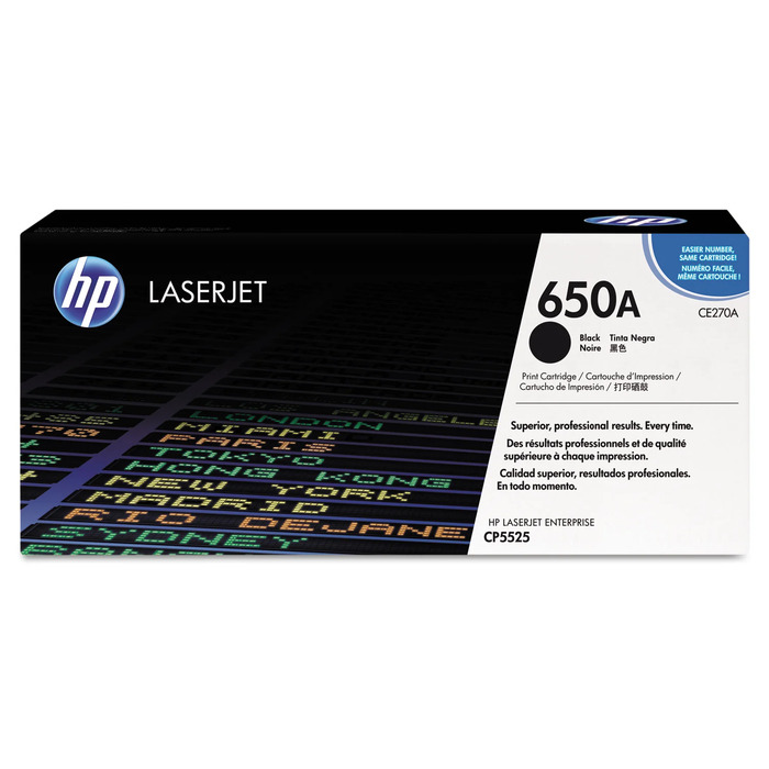 Toner CE270A Preto HP Original p/ M750 | DistribuidorDeToner