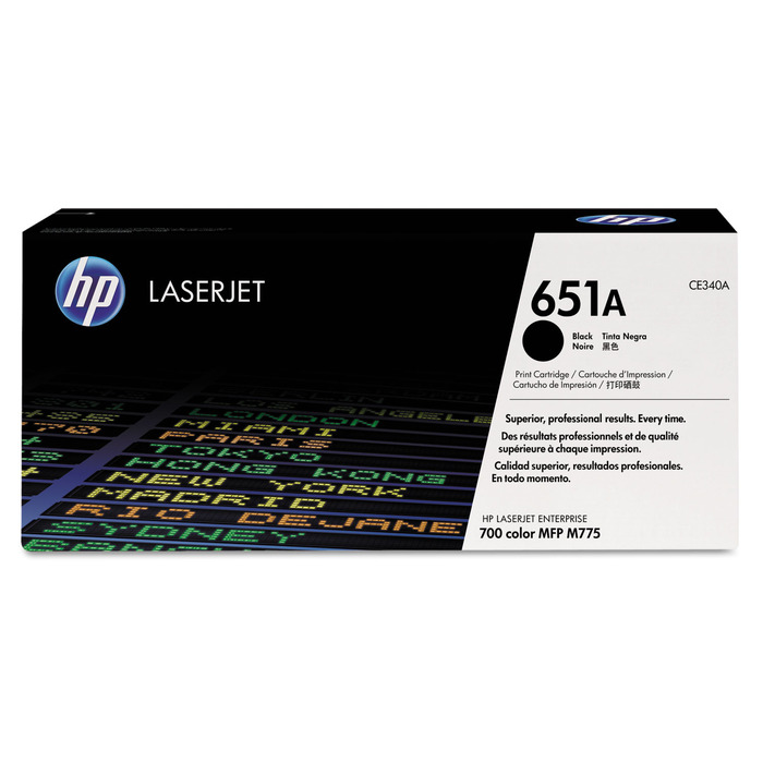 CE340A HP Preto Original p/ M775 | 651A