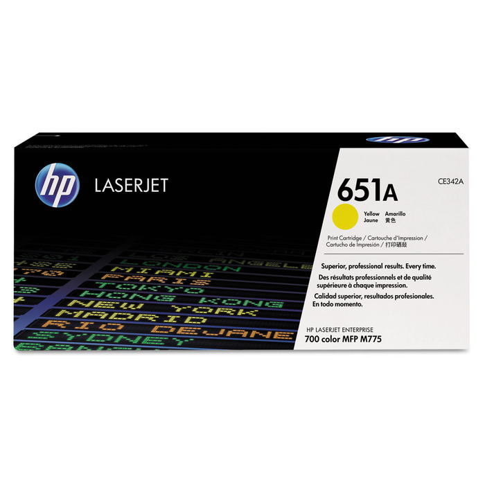 HP CE342A 651A Original Amarelo p/ M775