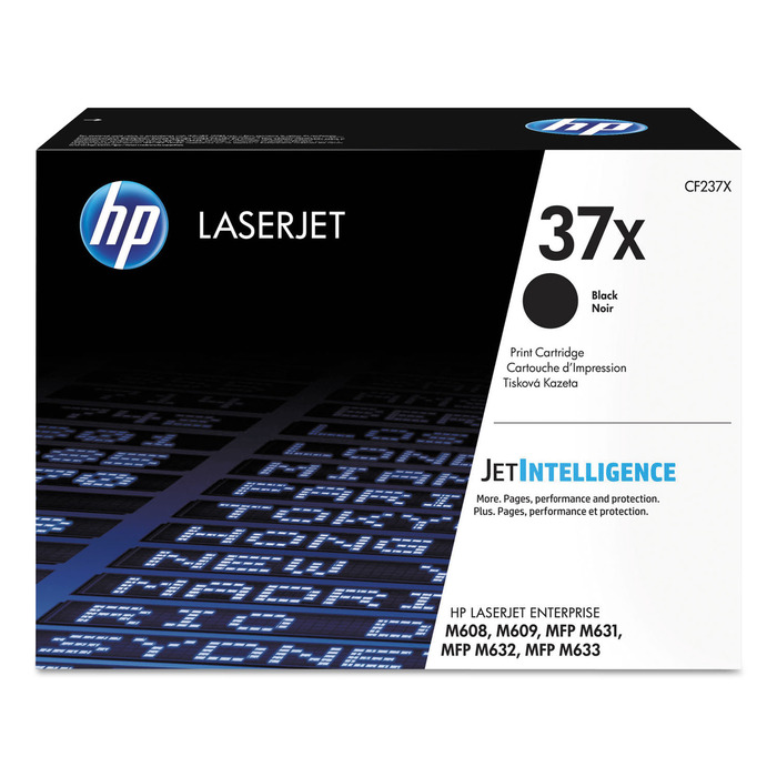 CF237X HP Preto Original p/ MFP M631 M609 | 25k págs