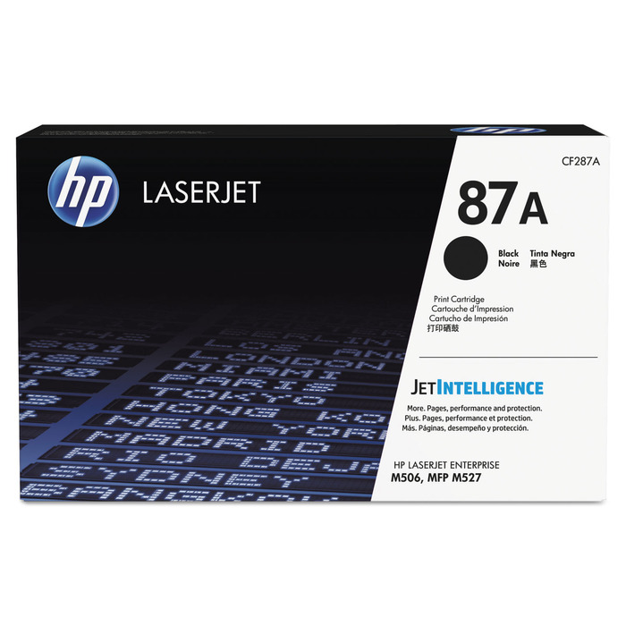 HP CF287A HP 87A Toner Original Preto p/ LaserJet M506 M527