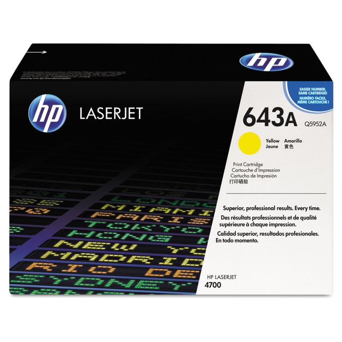 Q5952A HP Original Amarelo p/ 4700dn | 643A