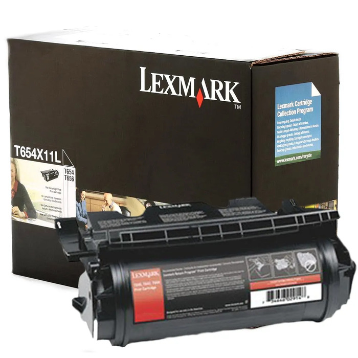Toner T654X11L T654X11B Lexmark Original p/ T654 T656