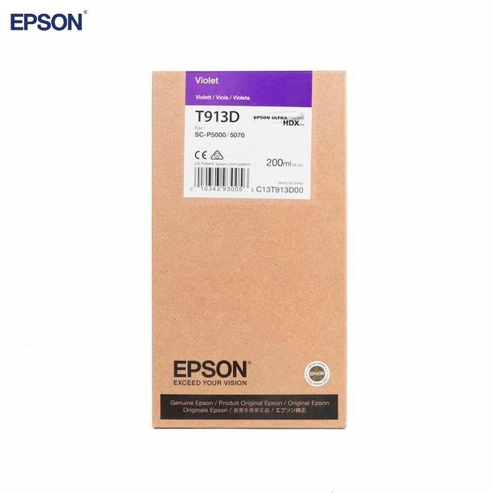 Cartucho Epson T913D00 Violeta UltraChrome HDX P5070