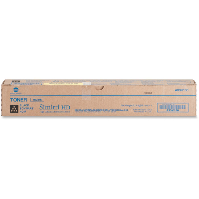 Cartucho TN321K | Toner Preto Original Konica Minolta