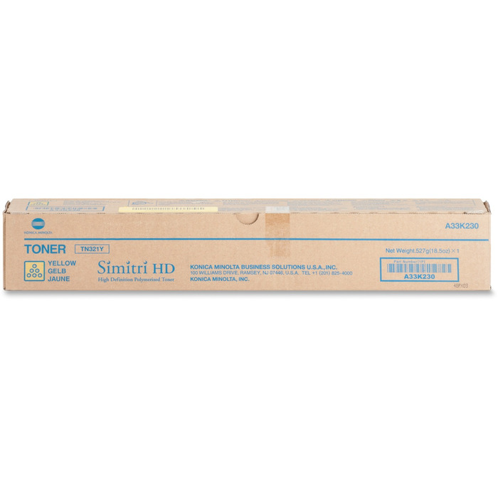 Cartucho TN321Y | Toner Amarelo Original Konica Minolta