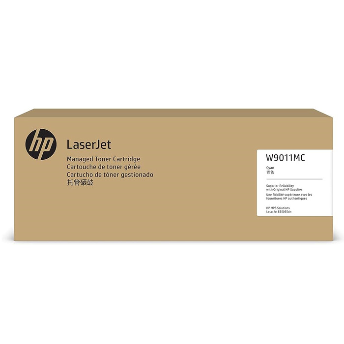 HP W9011MC Ciano Original | Toner E85055dn 35.000 páginas