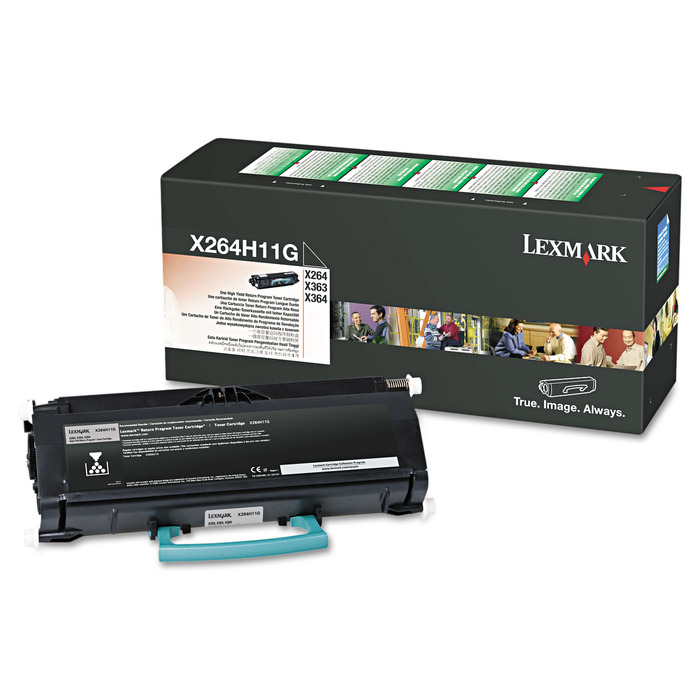 Toner X264H11G Original Preto Lexmark p/ X264 X363 X364