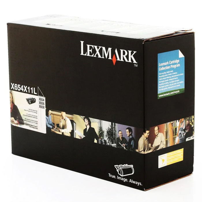 Toner Lexmark X654X11L X654X11B Original p/ X654 X656