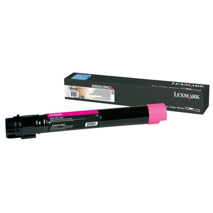 Cartucho X950X2MG | Toner Magenta Extra Rendimento Lexmark